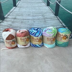 Peaches & Creme Yarn Bundle